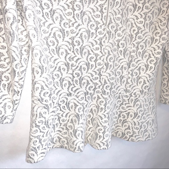 J.CREW Lace Peplum Professional Top - Picture 8 of 8